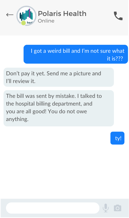 Polaris advocate confirming a prescription is handled